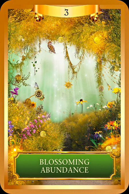 Blossoming Abundance Oracle Card