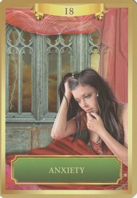 Anxiety Oracle Card