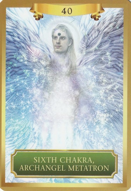 Sixth Chakra Energy Oracle Cards