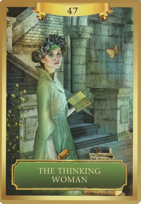 The Thinking Woman Oracle Card
