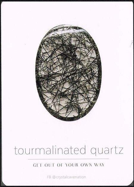 Crystal Inspiration Tourmalinated Quartz