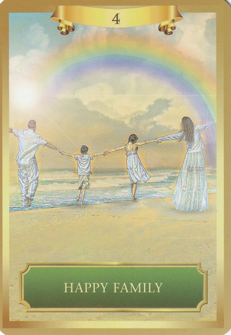 Happy Family Oracle Card