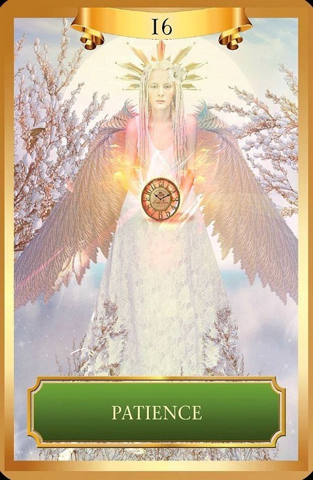 Patience Oracle Card