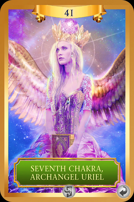 Seventh Chakra Energy Oracle Cards