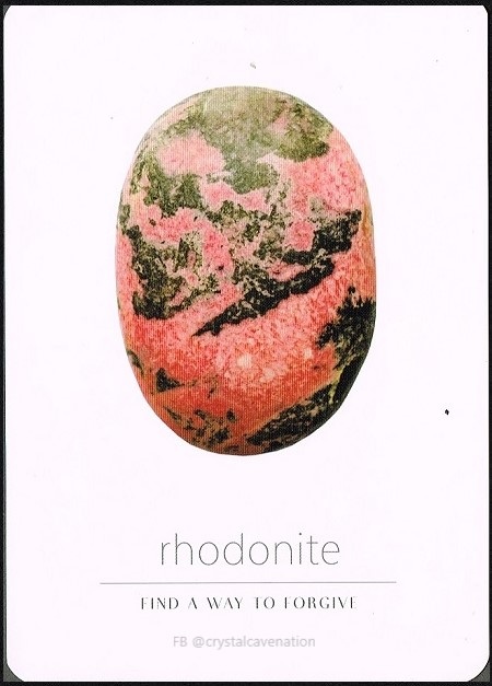 Crystal Inspiration Rhodonite