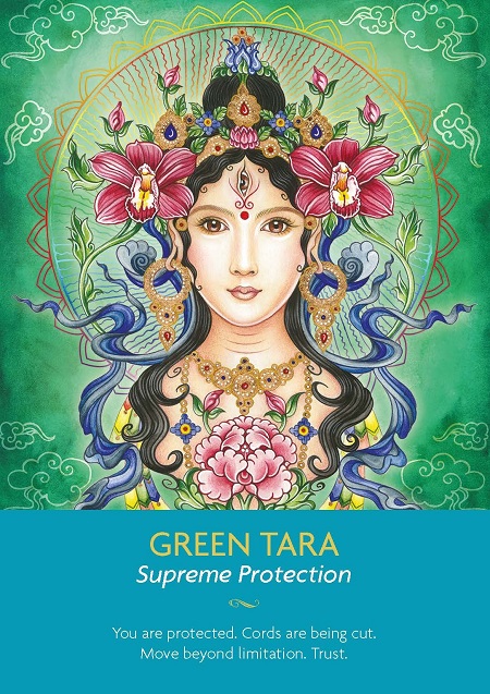 Daily Message Green Tara